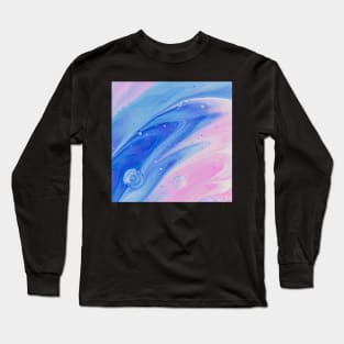 Abstract marble art Long Sleeve T-Shirt